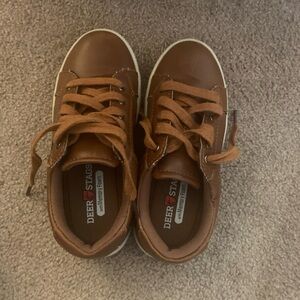 Deer Stags Kids Brown Casual Shoes